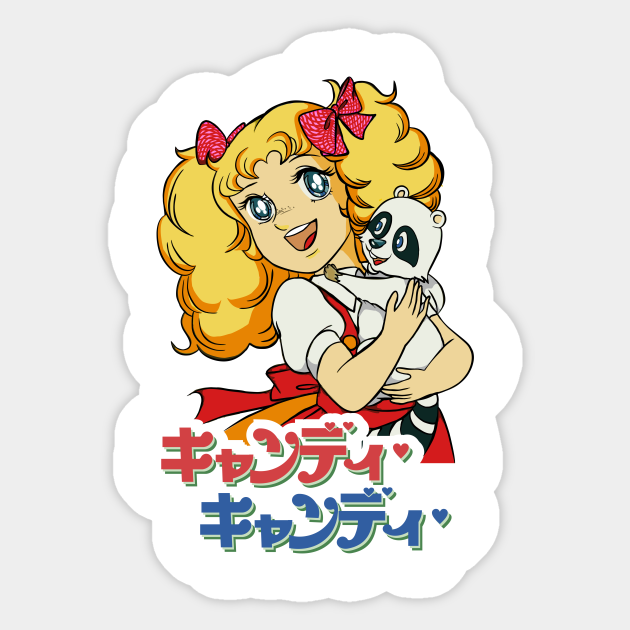 Candy Candy Candy Candy Sticker TeePublic